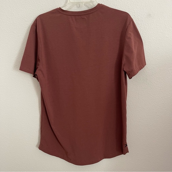 Cuts Curve-Hem V-Neck T-Shirt Men’s L - Picture 9 of 13